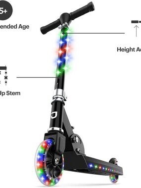 New open box Jetson Jupiter 2.0 Kids' Kick Scooter with LED Lights